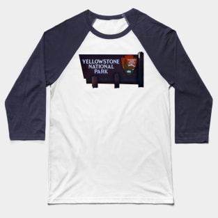 YELLOWSTONE NATIONAL PARK Baseball T-Shirt